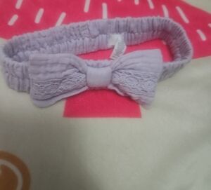 Lavender Bow Headband for Kids